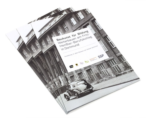 Baukunst für Bildung, Ausstellungsbooklet, SSP Architektur