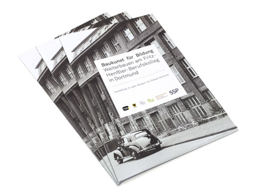 Baukunst für Bildung, Ausstellungsbooklet, SSP Architektur