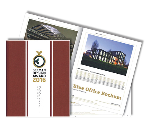 Buch German Design Award, Blue Office Bochum, SSP Architekten Bochum