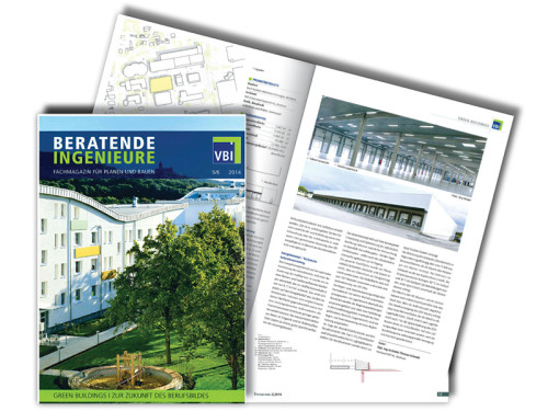 VBI A5/6 Green Buildings, Plus-Energie Logistikzentrum Hardeck