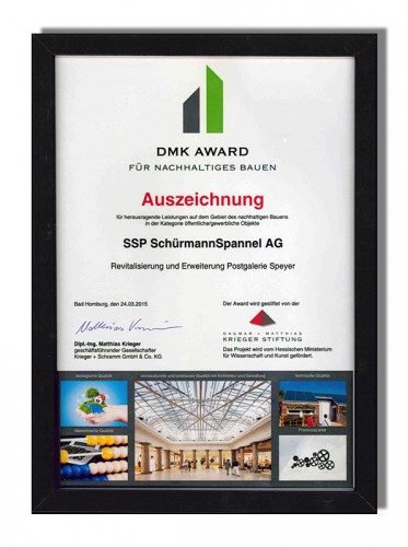 DMK Award 2015 Postgalerie Speyer