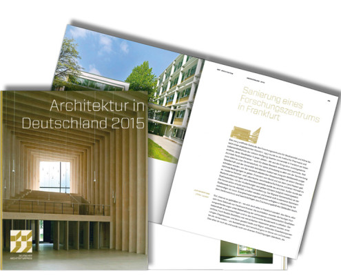 Deutscher Architekturpreis 2015, Forschungszentrum BiK-F, SSP Architekten Bochum