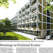 Frankfurter Allgemeine Zeitung, eine Hommage an Ferdinand Kramer, SSP Architektur Bochum
