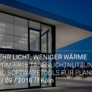Fachtagung Optimierte Tageslichtnutzung, Technologie- und Bildungszentrum Köln, SSP Architekten Bochum