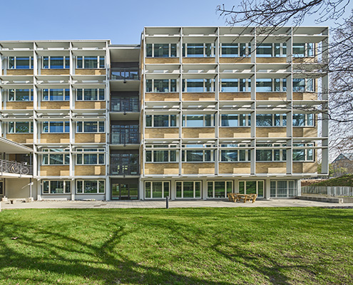 Deutscher Hoschulbaupreis, Forschungszentrum BiK-F in Frankfurt am Main, Ferdinand Kramer, SSP Architekten Bochum