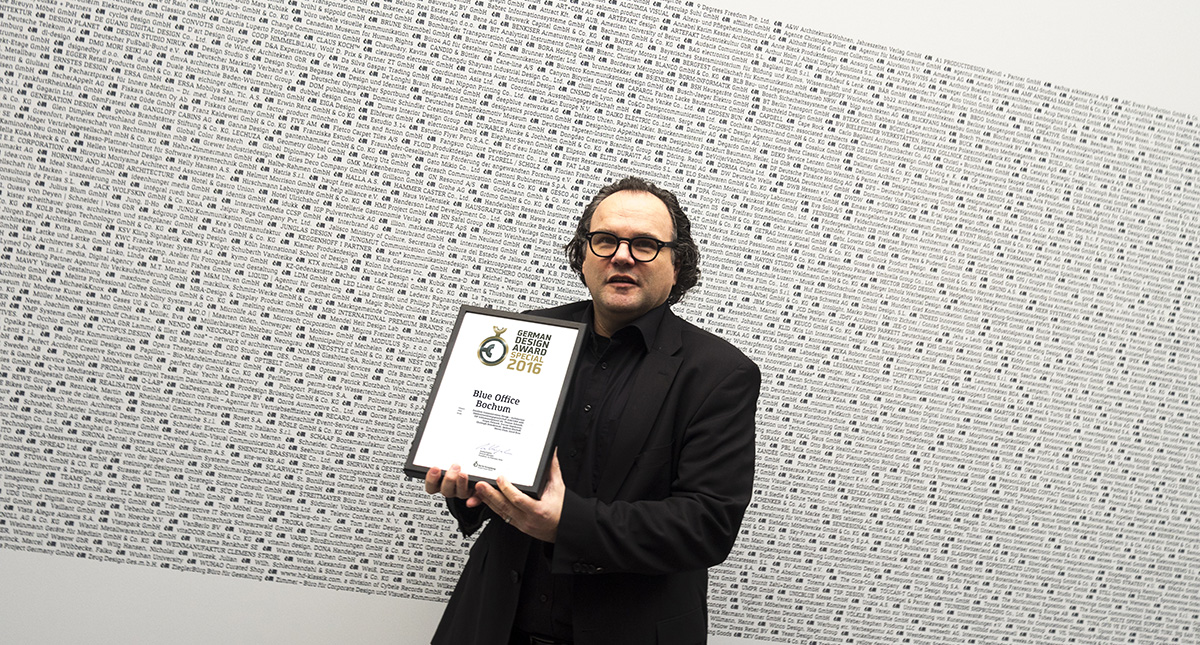 German Design Award 2016, Blue Office Bochum, SSP Architekten Bochum