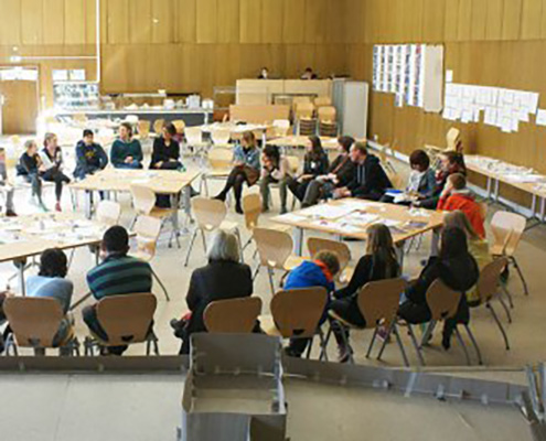 Gesamtschule Lindenstraße Düsseldorf Nutzerworkshop, SSP Architekten Bochum