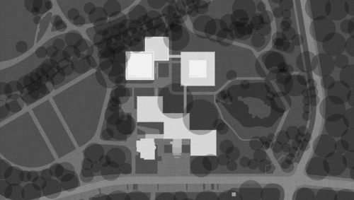 Architekturwettbewerb Josef Albers Museum Quadrat Bottrop Lageplan, SSP Architekten Bochum