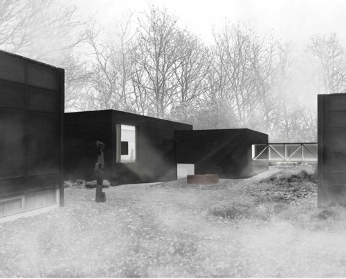 Architekturwettbewerb Josef Albers Museum Quadrat Bottrop Teilansicht, SSP Architekten Bochum
