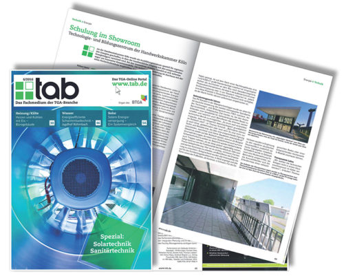tab TGA Magazin, Technologie- und Bildungszentrum Köln , SSP Bochum