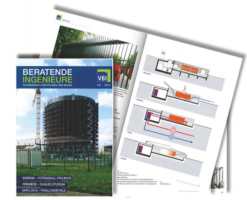 VBI Magazin Infrastrukturgebäude für Fernkälte RWTH Aachen, SSP