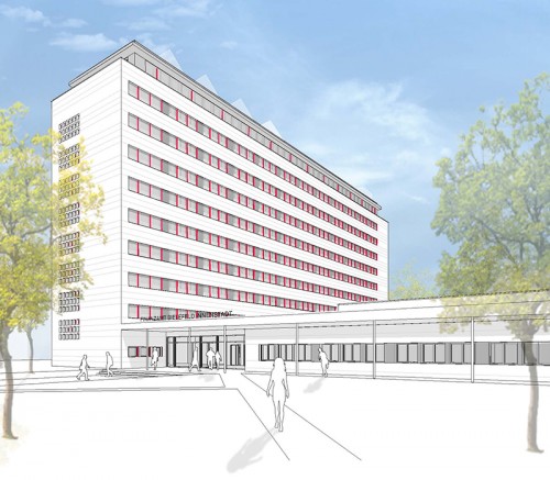 Visualisierung Finanzamt Bielefeld