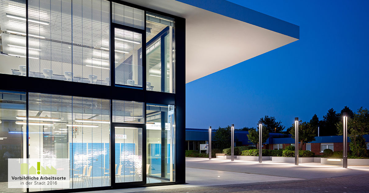 Vorbildliche Arbeistorte in der Stadt, Technologie - und Bildungszentrum TBZ Köln, SSP Architekten Bochum