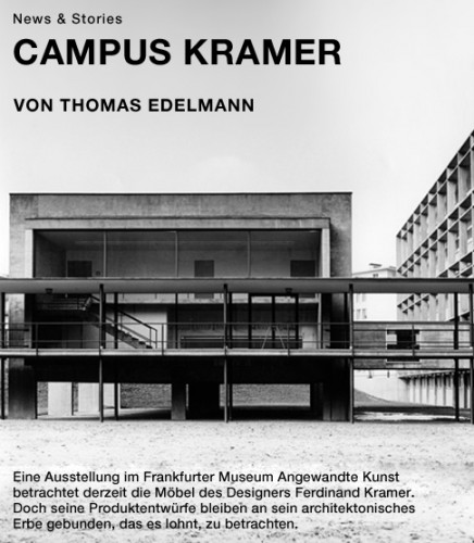 Titelbild Artikel "Campus Kramer"