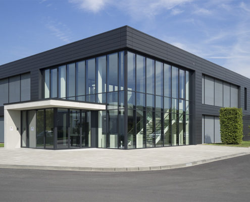 Eduard Kronenberg GmbH, Ökoprofit Zertifizierung, Neubau Werkhalle, SSP Architekten Bochum